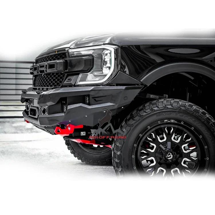 4x4 off road accessories with led lights trailer shackle bull bar Steel front bumper rear bumper combination FORD RANGER T9