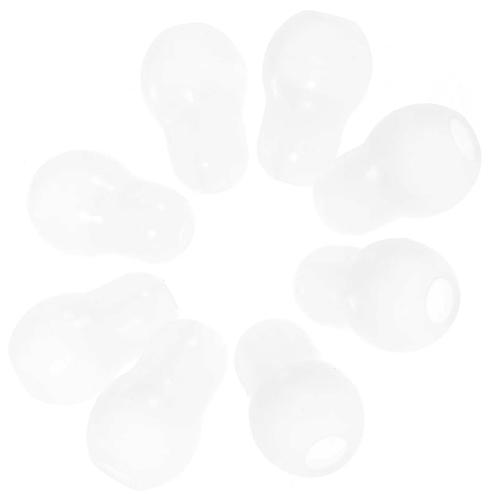 8 Pcs Stethoscope Earplugs Earbud Replacements Covers Tips Accessories Universal Replaceable Comfortable Small Supple Pvc