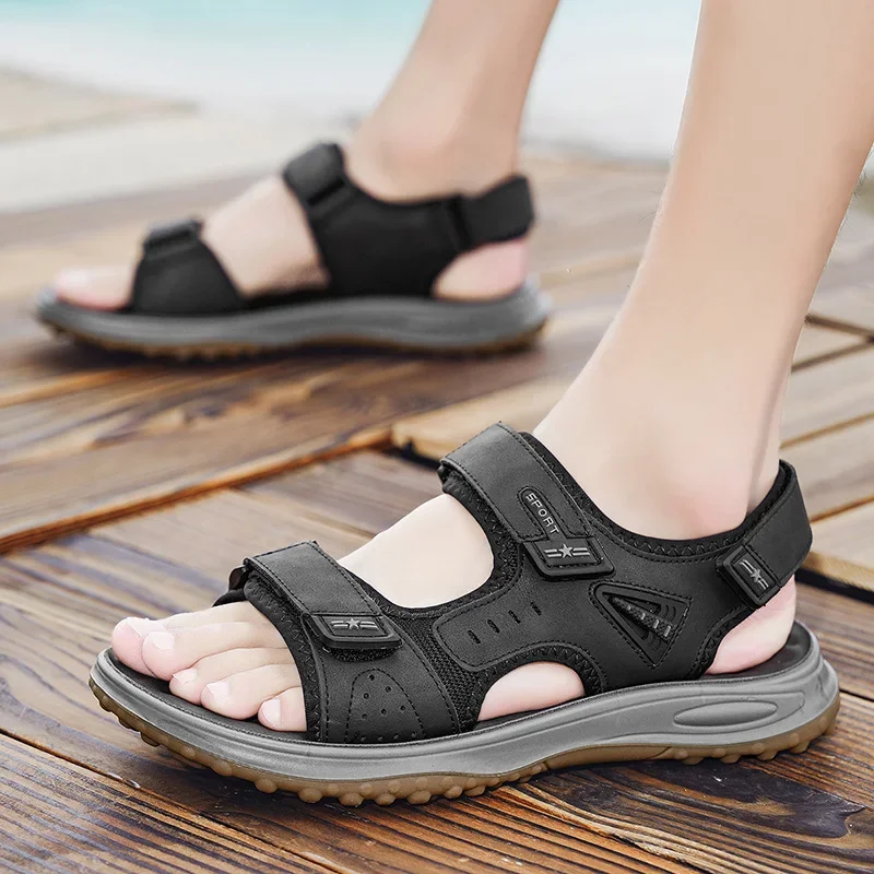 

2023 Men Slippers Casual Fashion New In High Spring Platform Sandals Summer Beach Slippers Original Man Best Sellers In Products