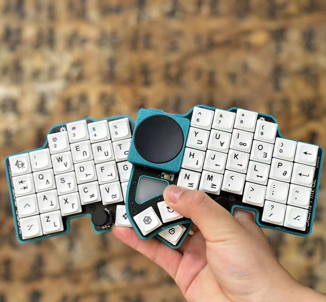 ディレママックススプリットキーボードキットカスタム有線シングル