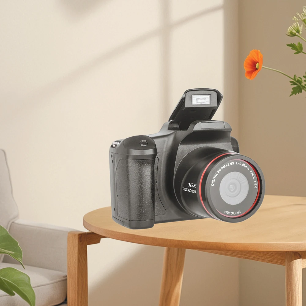 1080P 16MP Digital Camera 16X Zoom Vlogging Camera with 2.4 Inch LCD Screen for Photography and Video digital camera