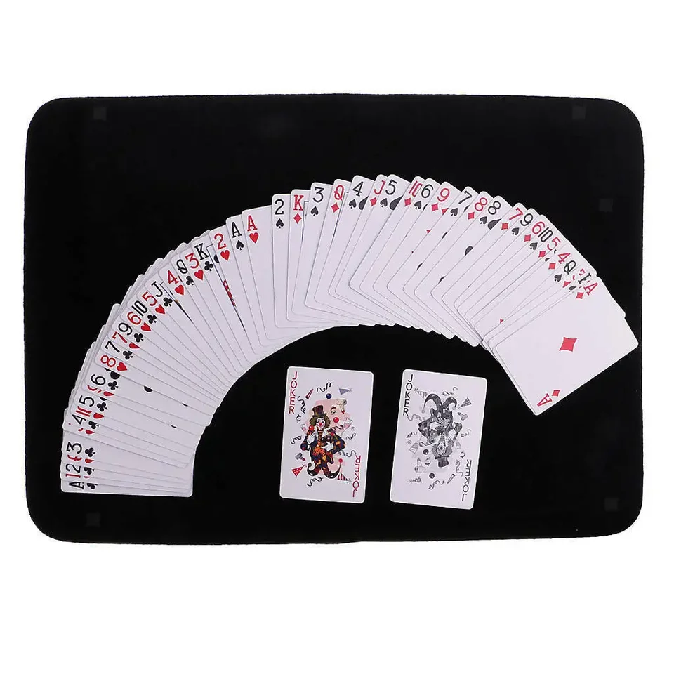 Tapis De Jeu 2 Pièces, Accessoire De Jeu De Société, Tapis De Jeu 2 Pieces Accessoire De Jeu De Societe Tapis De Magicien De Poker Tapis De Magicien De Cartes De Poker~p124889180