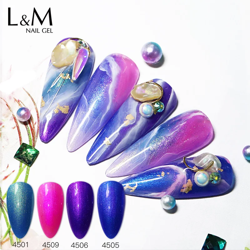 ibdgel bright pearl gel Polish Semi-Permanent Nail Art Varnish Long Lasting Lacquer Manicure 4