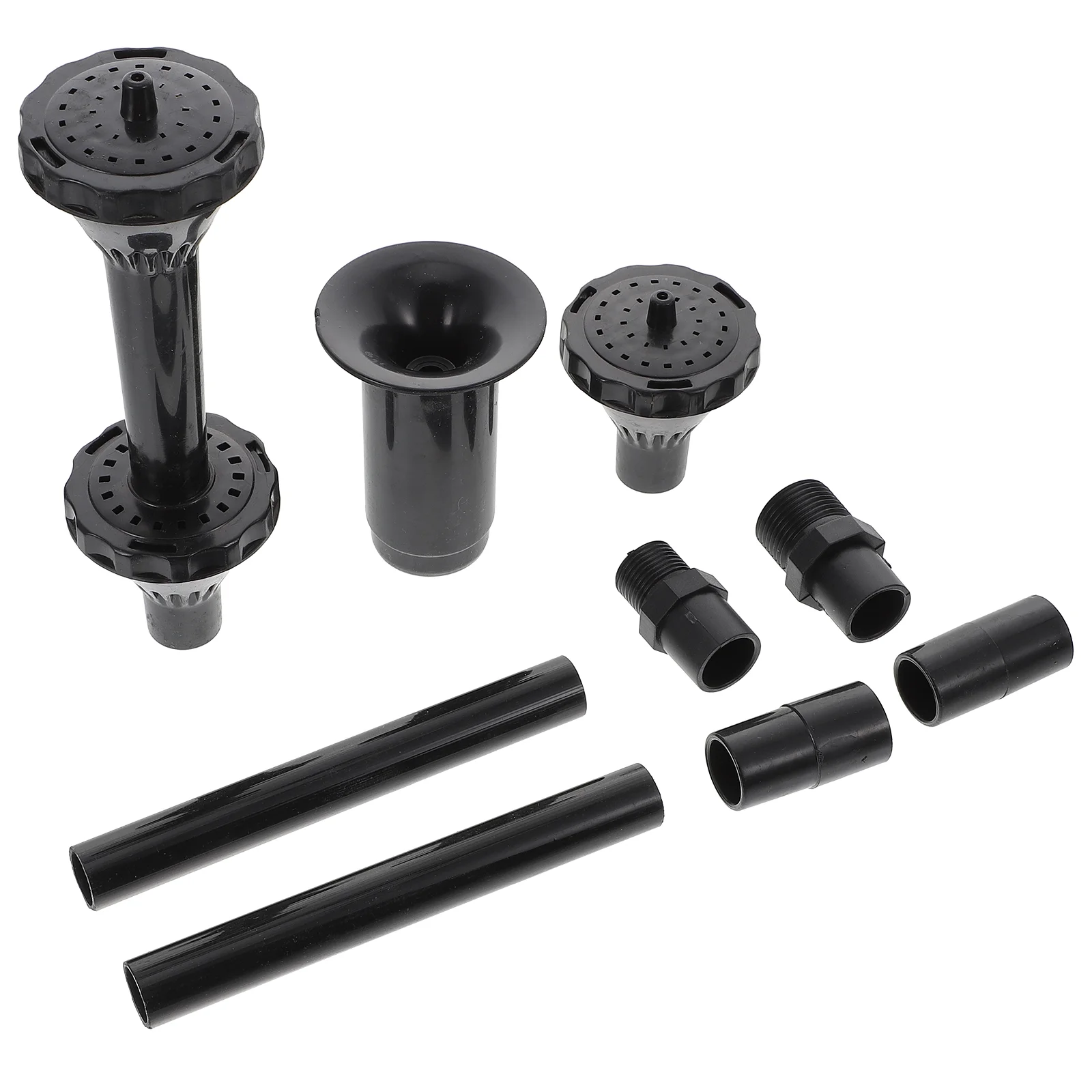 

Fountain Pump Nozzle Kit Garden Pool Pond Outdoor Fountain Waterfall Multi-function Plastic Nozzles Spray Head Garden