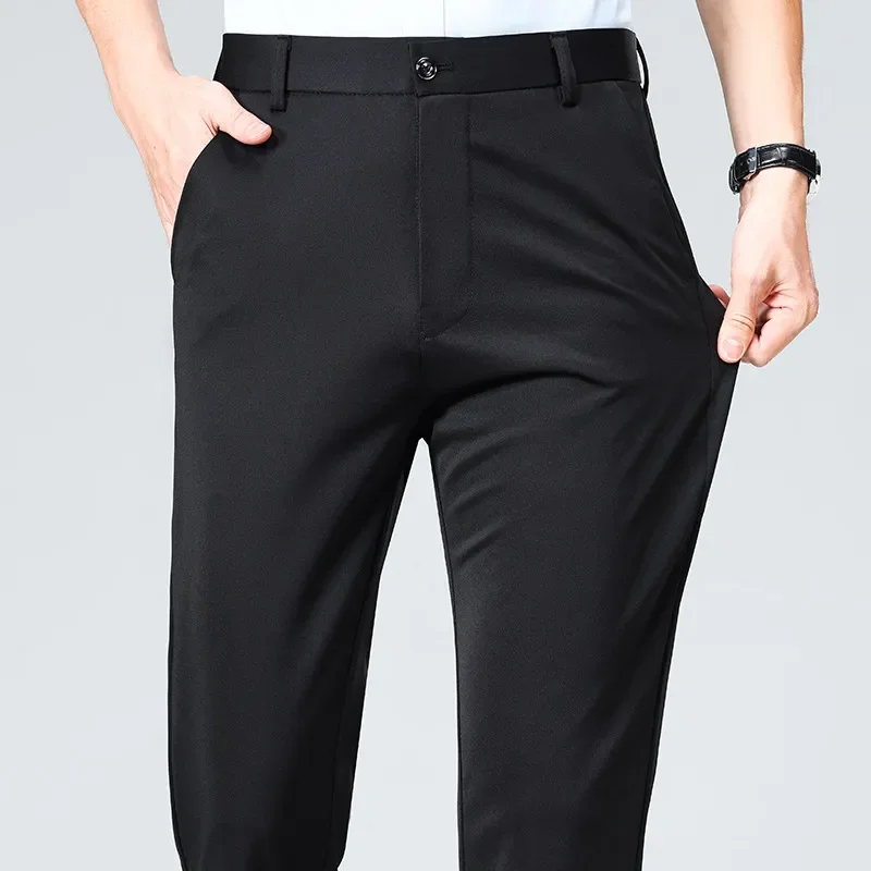 Business Pants Men Pants Men Business Multi Color Large Size Pants Fashion Versatile Comfortable Breathable Straight Leg Hombre Pants