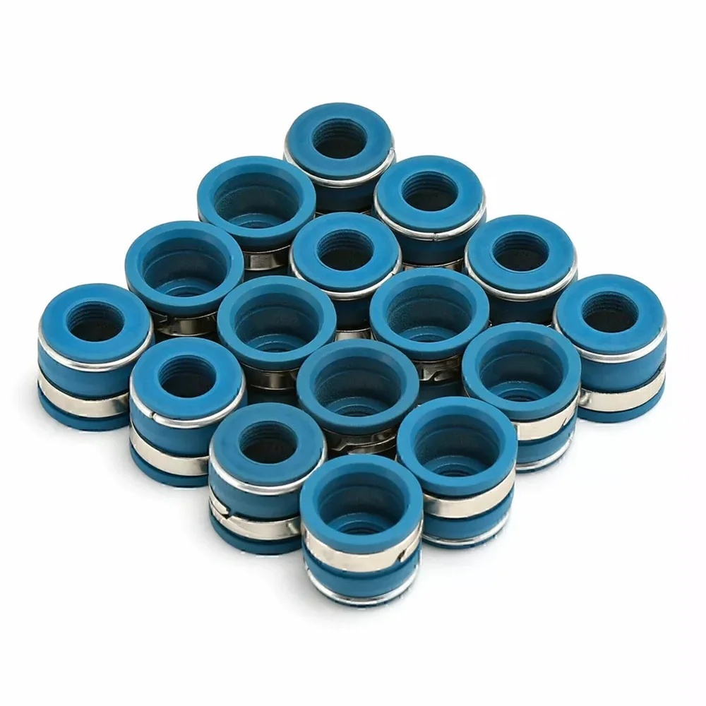 16pcs New SBC For Chevy Chevrolet Small Block Performance VITON Valve Stem Seals