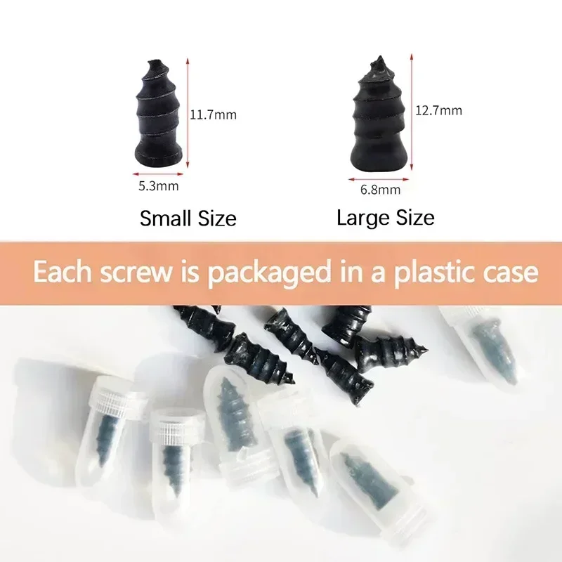 Universal Tire Repair Nails Tire Repair Tool Screws Suitable for Bicycle, Motorcycle, Car, Electric Vehicle Tire Puncture Repair