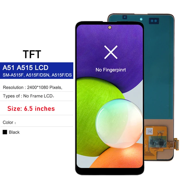 Original Display For Samsung A51 LCD Touch Screen Digitizer Assembly ...