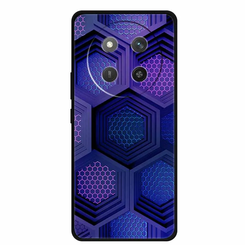 Cat Print Soft TPU Silicone Phone Cover - Lovely Painted Design