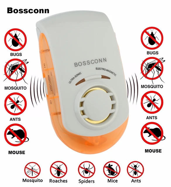 Pest Reject Ultrasonic Electromagnetic Repeller Anti Mosquito Repellent Mouse Rejection Insect 2