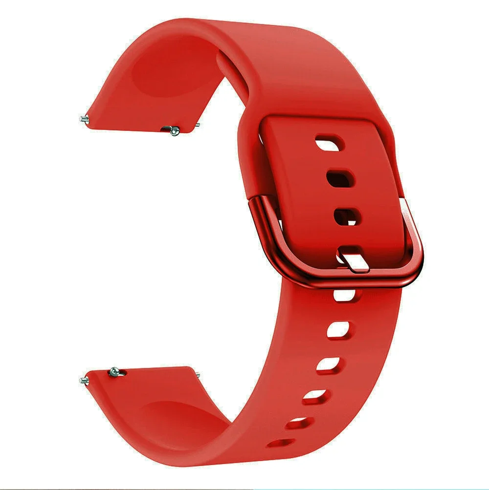 Silicone Sport Wristband Bracelet - Universal Smartwatch Accessory