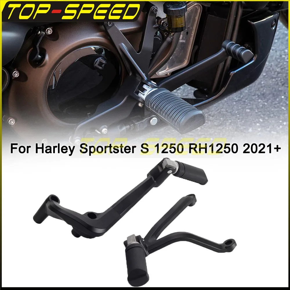 

Новые мотоциклетные пассажирские педали с держателем, крепежные элементы для Sportster S 1250 RH1250 RH 1250 2021-2022