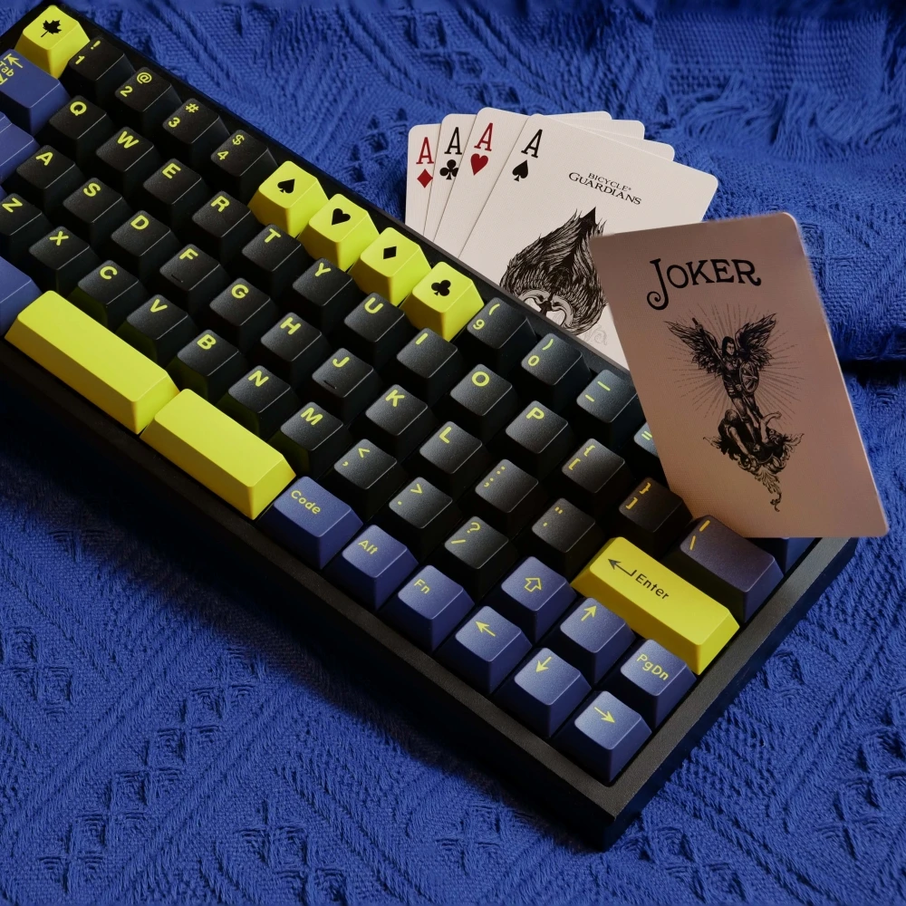 Teclas Conjunto Gmk Night Runner Teclas Abs Duplo Tiro Chave Caps Cereja Perfil Keycap para Alice Hhkb Gh60 Keychron Anne Gk64 173 - Imagem 3
