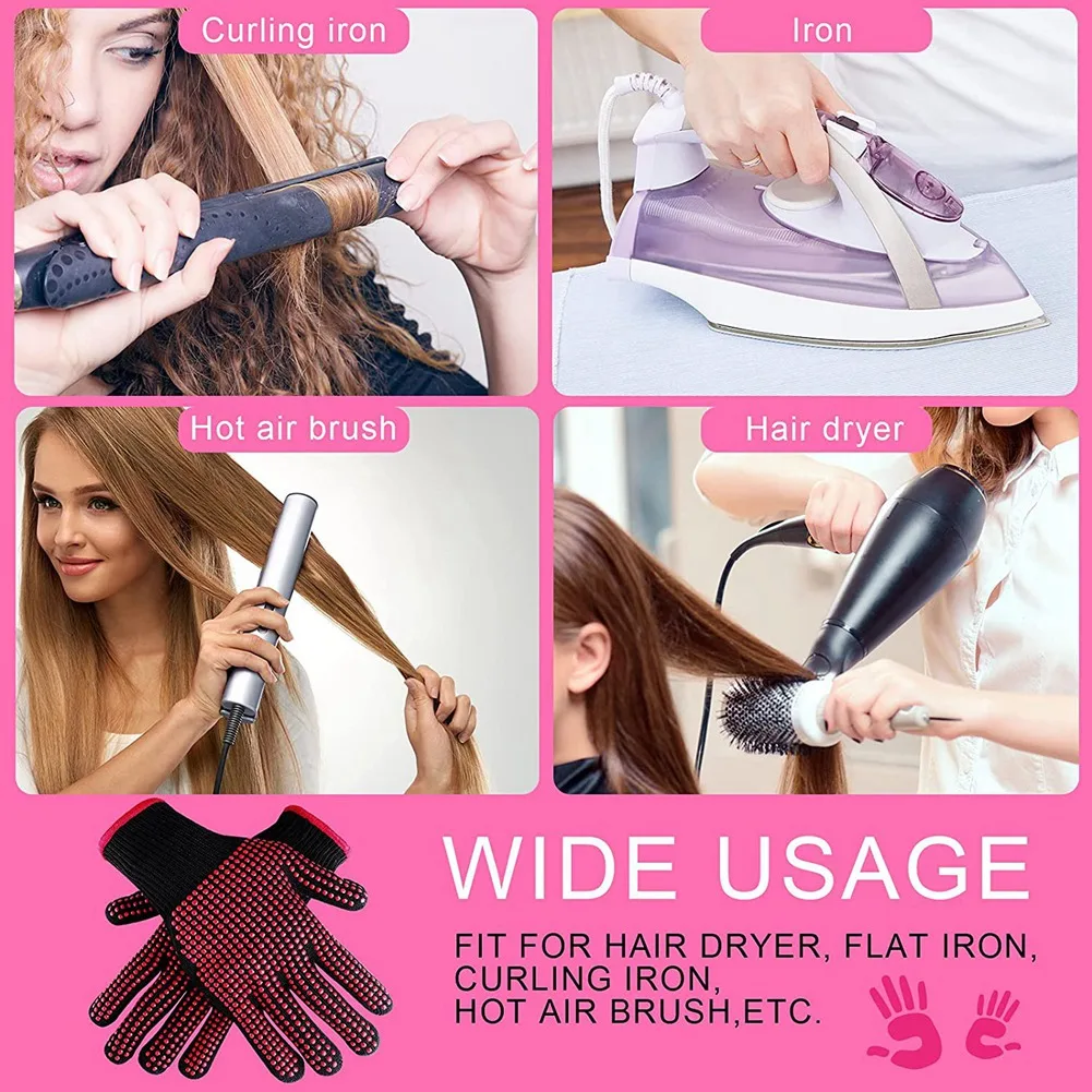 Heat Resistant Gloves and 3 Rolls 10mm X33M 108Ft Heat Press Tape