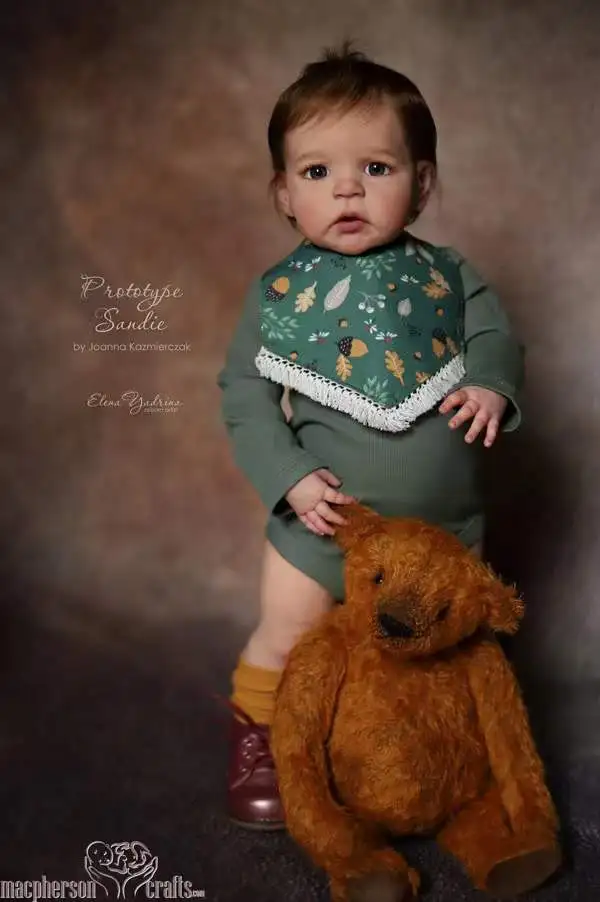 Fbbd 25inch Bebe Reborn Doll Kit Sandie Popular Rare Limited Sold Out