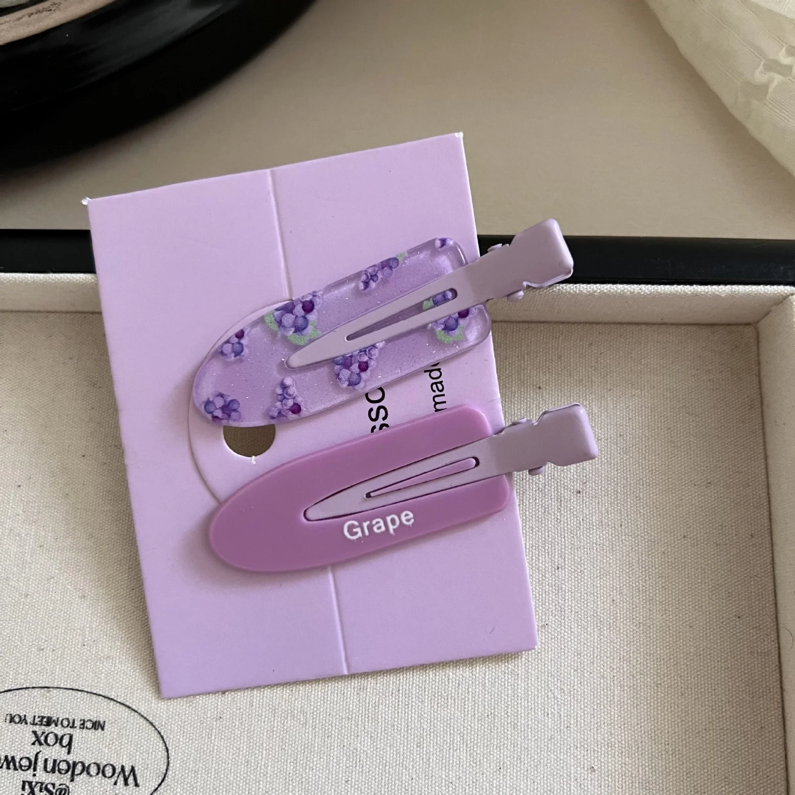 2/10pcs Candy Color Fruit Hair Bang Clip Summer Hairpin No Crease Acrylic Barrette Hair Side Clamp For Girl Hair Accessories