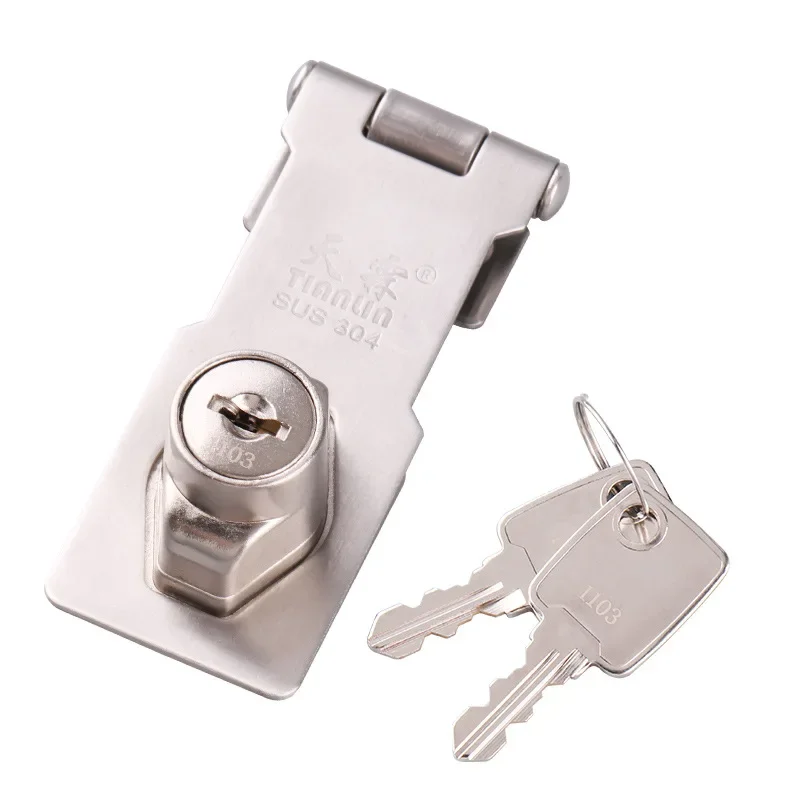 304 Stainless Steel Furniture Door Lock 2 Keys Cabinet Fridge Drawer Anti-theft Freezer Lock cabinet door lock,drawer lock