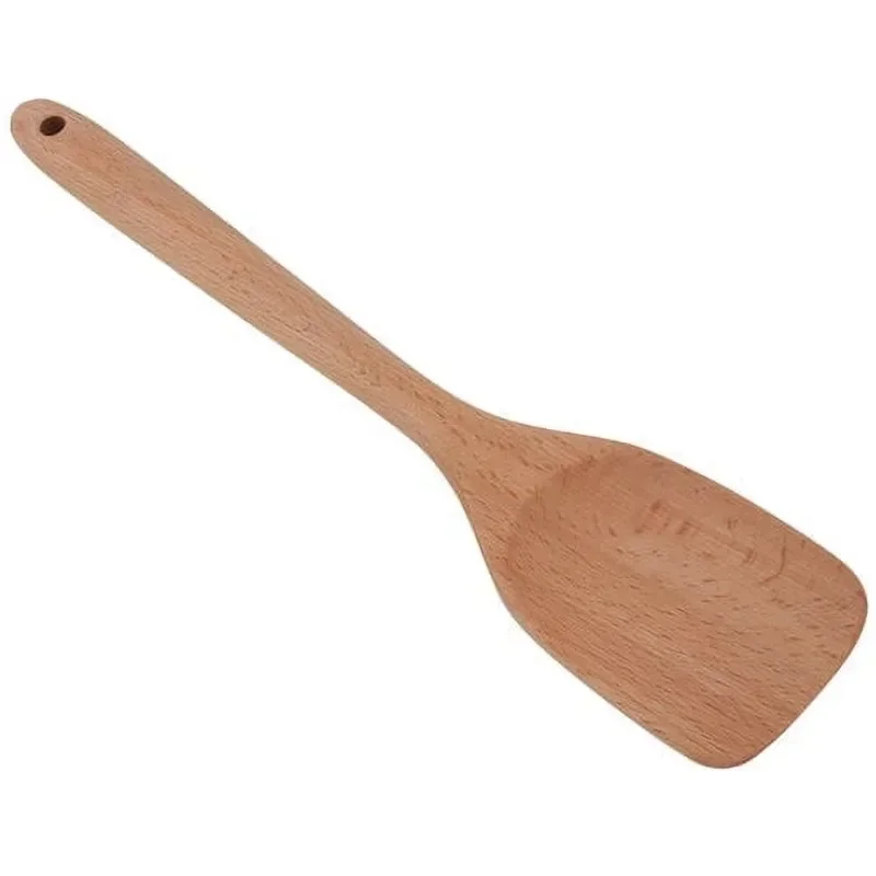 

Mainstays 13" Beechwood Turner Spatula for Flipping, Turning, and Serving