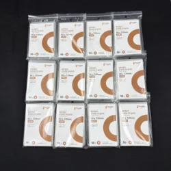 Clear Anti - Scratch Transparent Protector Sleeve (600pcs - 80x120mm)