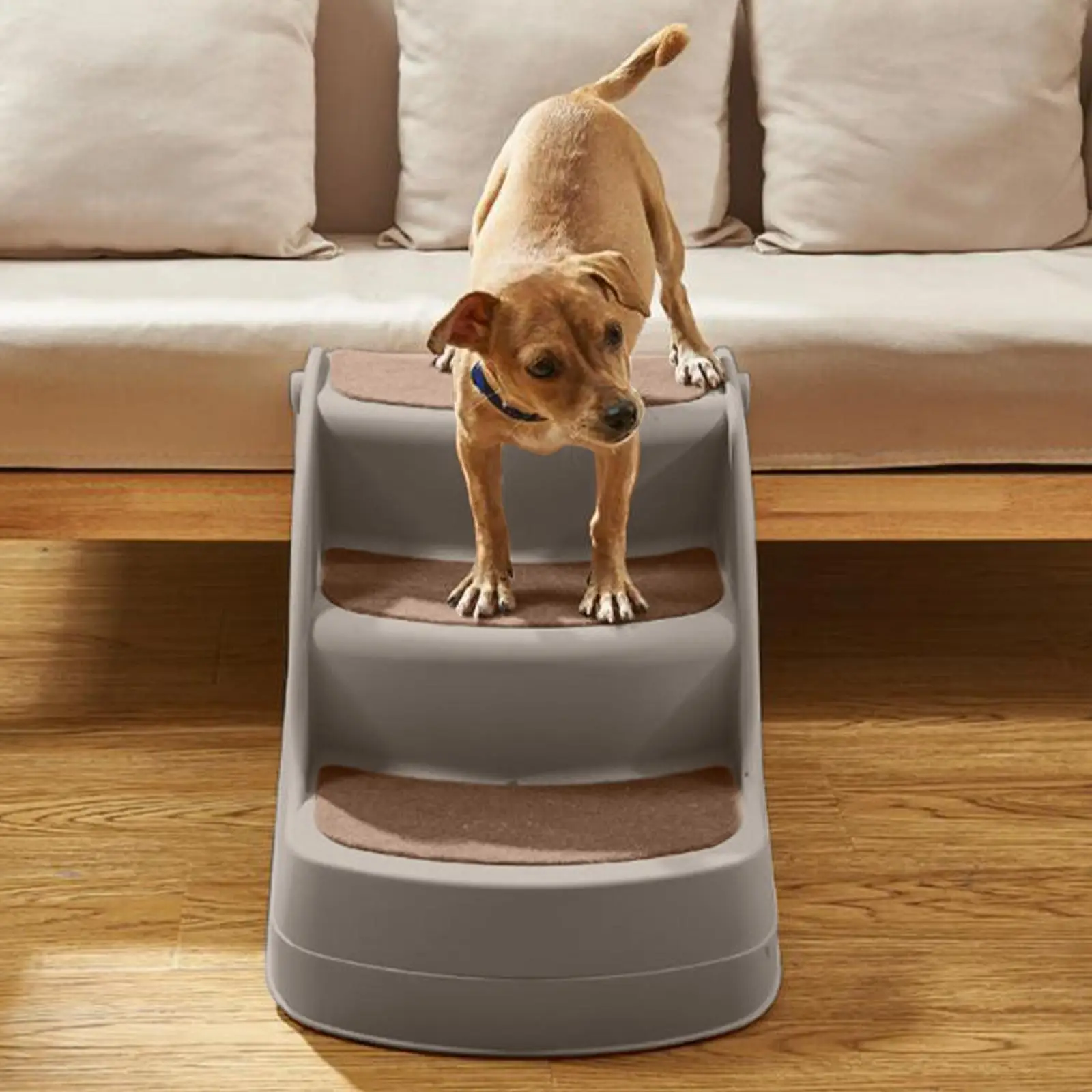 Folding Stairs Dog Stairs Lightweight Easy to to Indoor or Outdoor Ramp ,Fit Easily in The Closet Folding Stairs Dog Stairs Lightweight Easy to to Indoor or Outdoor Ramp ,Fit Easily in The Closet