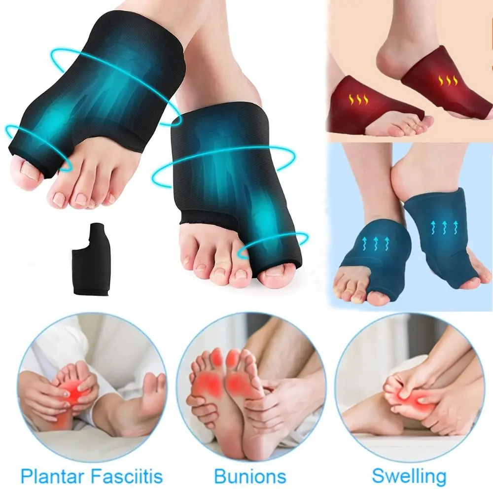 

Reusable Hot Cold Compress Socks for Plantar Fasciiti for Ankle Pain Relief Arthritis Ankle Foot Gel Ice Pack Wrap Non-slip