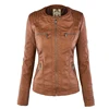Winter Faux Leather Jacket Women Casual Basic Coats 2022 Ladies Basic Jackets Waterproof Windproof Coats Female Ropa de Mujer 2