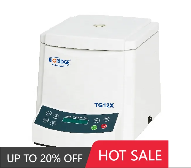 

TG12X 12000RPM Lab Microhematocrit Centrifuge