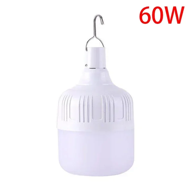 thumbnail image 1 of Bombillas LED recargables por USB para exteriores, luz de emergencia de alto brillo, para acampar, pescar, linternas portátiles, luces nocturnas, 1 of 5