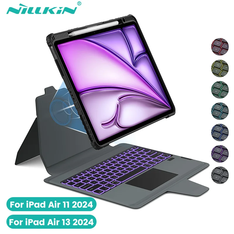 NILLKIN-iPad Pro用の取り外し可能なバックライト付き磁気