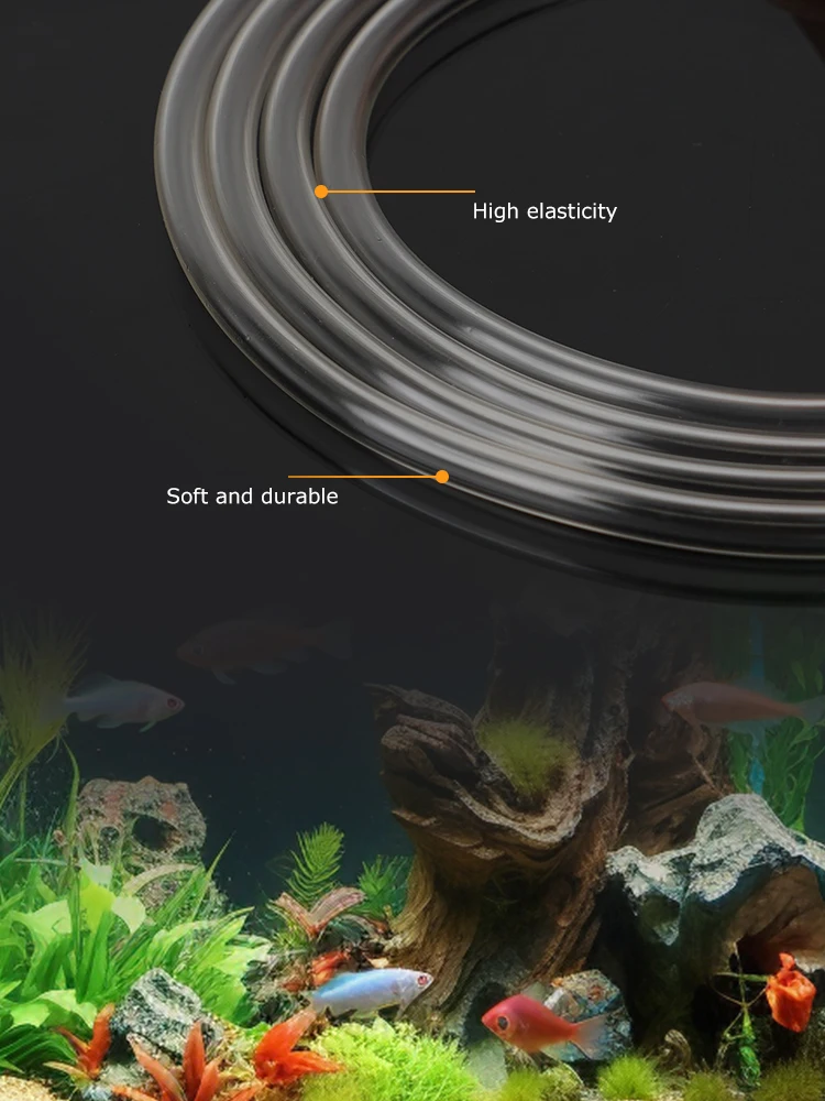Soft Silicone Aquarium CO2 Tube Pipe Oxygen Hose CO2 System Equipment Accessories High Pressure Fish tank Special Pipe aquarium accessories aquarium oxygen pump hose
