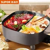 Nepal Hotpot Kookpot 5L Multifunctionele Huishoudelijke Dubbele Smaak Multifunctionele Elektrische Non-Stick Kookplaat Cookers 2