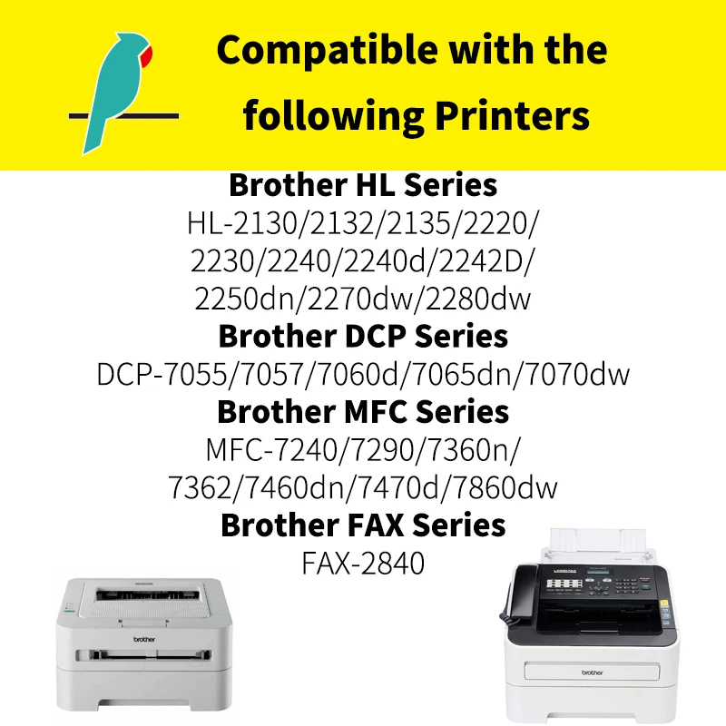 TN450 TN-450 TN420 TN2280 Compatible Toner Replacement for Brother HL-2280DW HL-2270DW HL-2230 MFC-7360N MFC-7860DW DCP-7065DN