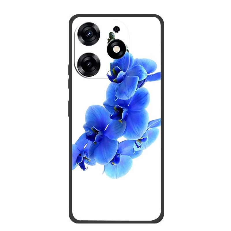 Sleek Black Silicone Soft Phone Case - Durable and Stylish Back Cover Shell