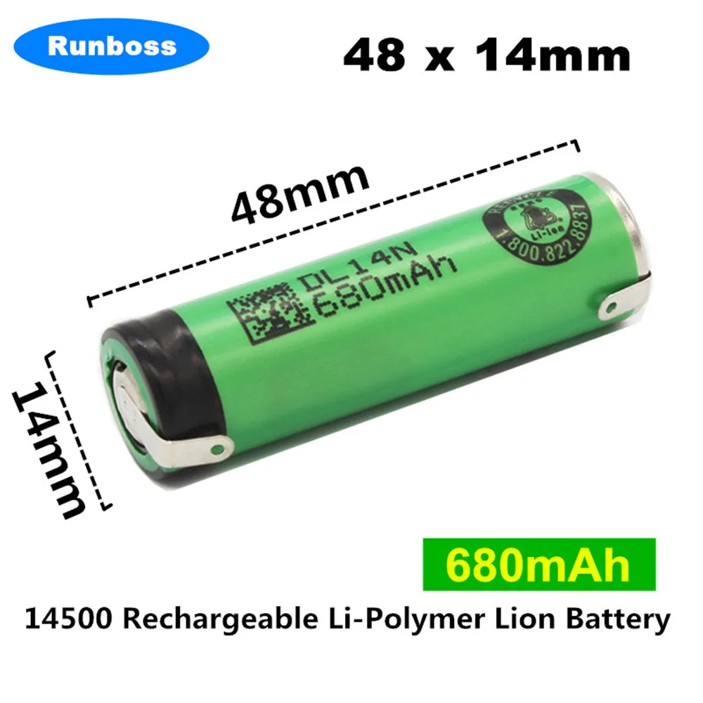 Batterie Philips Norelco HQ5815/HQ6715/HQ6889/HQ7780/HQ7815 – 2000mAh, 2,4V, Ni-MH