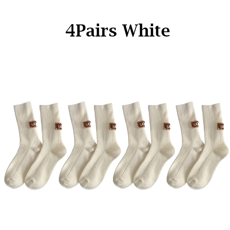 1/2/3/4/5 أزواج الخريف الشتاء الدافئة جوارب مبطنة...