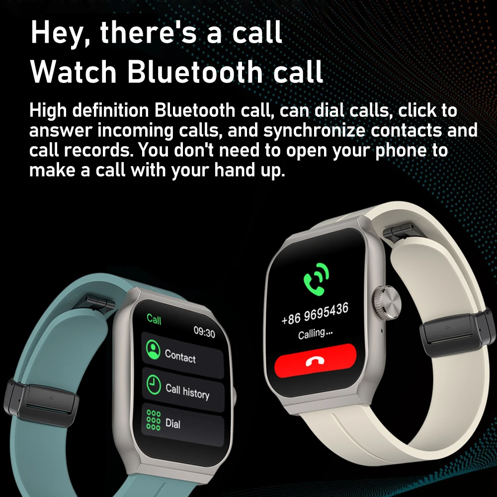 Amoled-smartver à Prova Dágua para Android Ios Novo Relógio Inteligente 3d Tela Curva Flexível Chamada Bluetooth Freqüência Cardíaca Nfc 196 - Image 6
