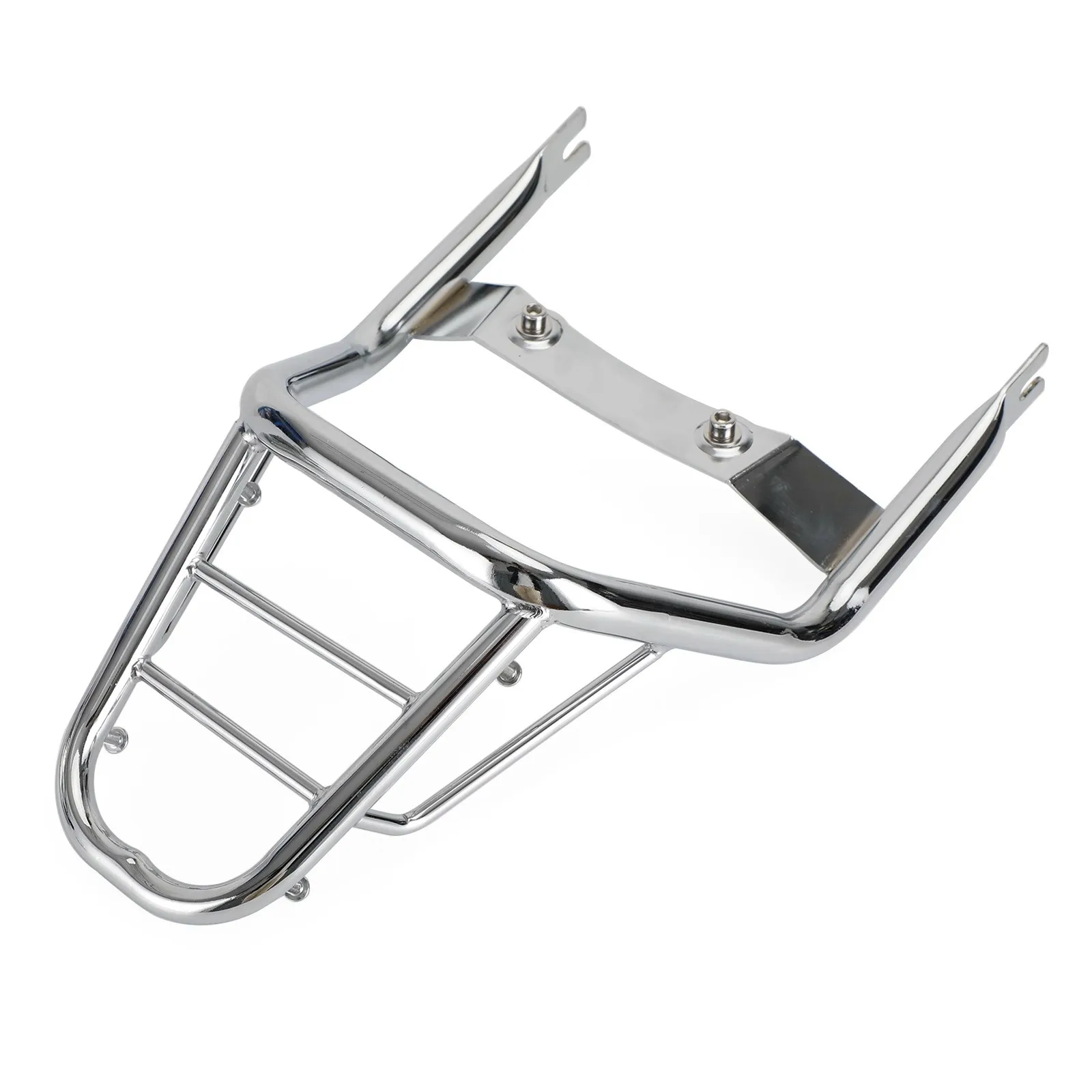 Artudatech rear rack chrome luggage carrier fits Honda Z125 Monkey 125-New motorcycle luggage rack