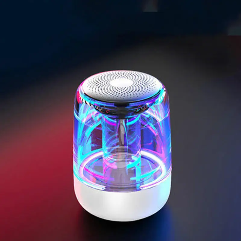 portable Subwoofer Bluetooth Speaker bluetooth speaker LED colorful lights mini Portable wireless Bluetooth speaker altavoces