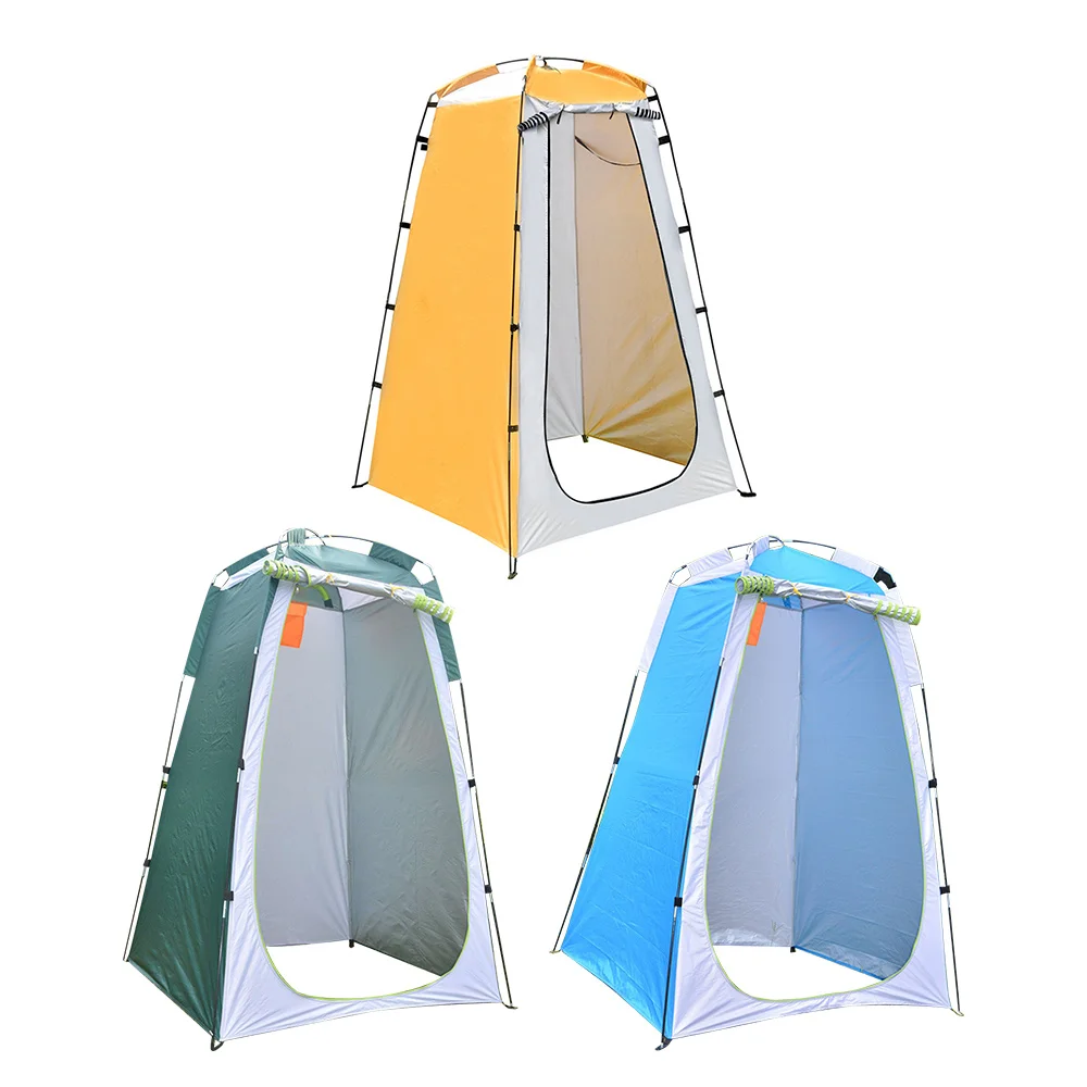 Portable Outdoor Privacy Shower Tent Waterproof Changing Room Shelter for Camping Hiking Folding Beach Toilet Shower Bathroom
