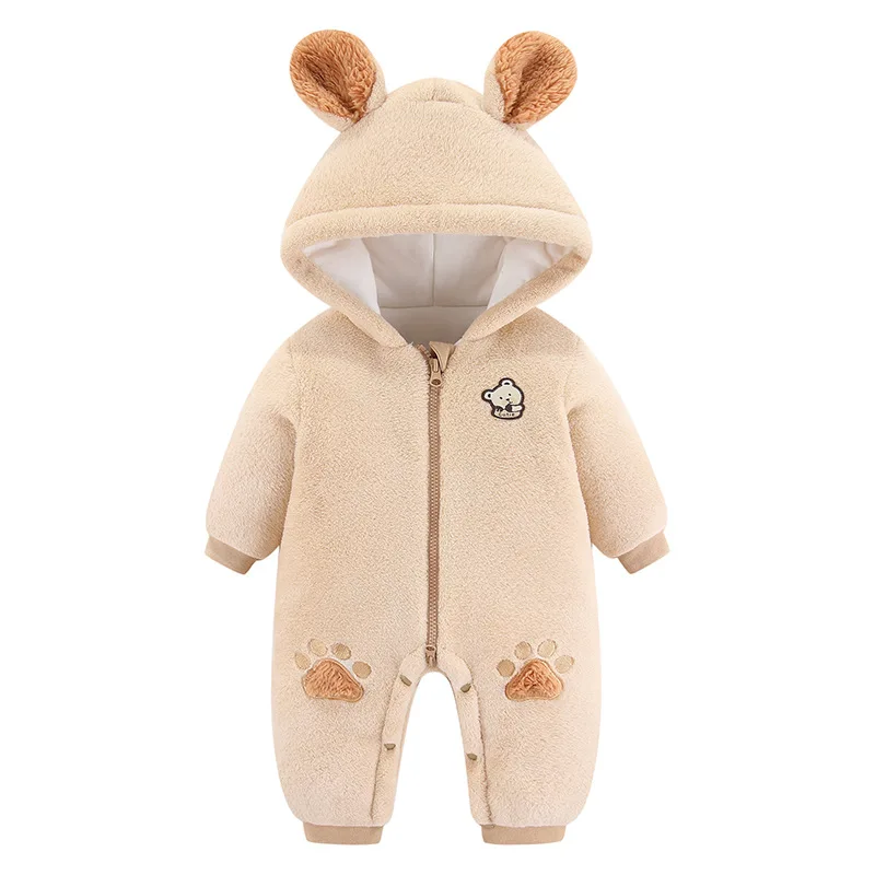 12 18 Months Newborn Baby Rompers Cute Bear Plush Infant