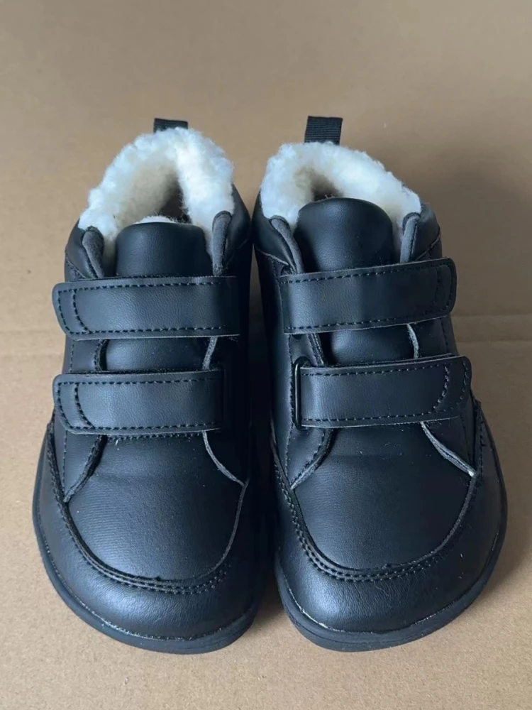 ZZFABER Kids Barefoot Snow Shoes Flexible Winter Warm Sneakers Boys Girls Outdoor Children Winter Boots Snow Casual Shoes baby shoes kids sneakers kids shoes kids sports shoes