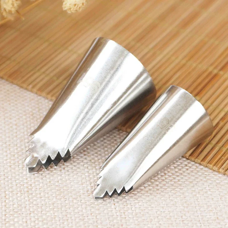 #95#951#113 Rose Leaves Nozzles Icing Piping Nozzles cake decorating tip set cake icing nozzles cake decorating nozzle set For Decorating Cakes Cupcake Pastry Tips Cake Decorating Tools Cream Nozzle