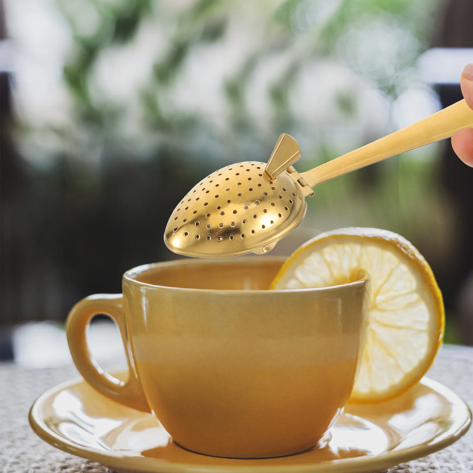 Tea Filter Infusers Strainer Accessory for Fine Loose Accessories Lovers Drainer Leaf