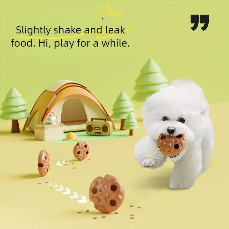 Cookie-Shaped Pet Toy 1