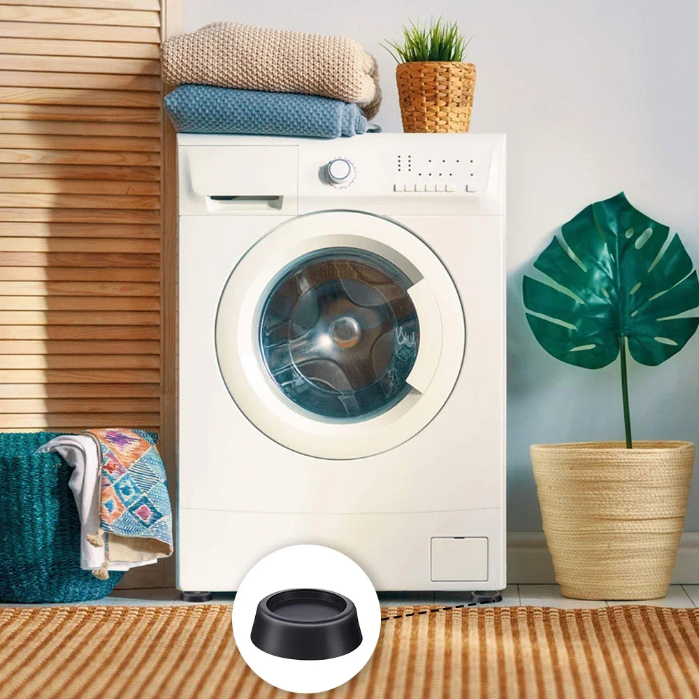 Washing Machine Anti-Vibration Pads Washer Dryer Pedestal Noise Dampening Support Protect Floors Stabilize Dryer washing machine pads anti vibration pads