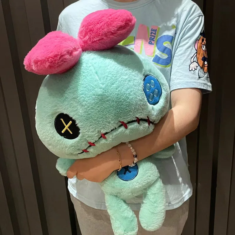 Disney Anime Lilo & Stitch Kawaii 60cm Big Size Scrump Stuffed Plush Toys  Soft Cartoon Anime