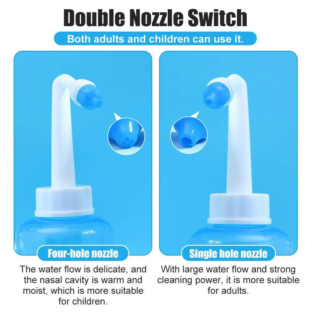 500ML Nose Wash Cleaner Nasal Irrigator