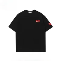 Fashion High Quality Trend Luxury Short-sleeved T-shirt Men's Comfort 2025 Summer Crew Neck Pullover Genderless Couple Top 1