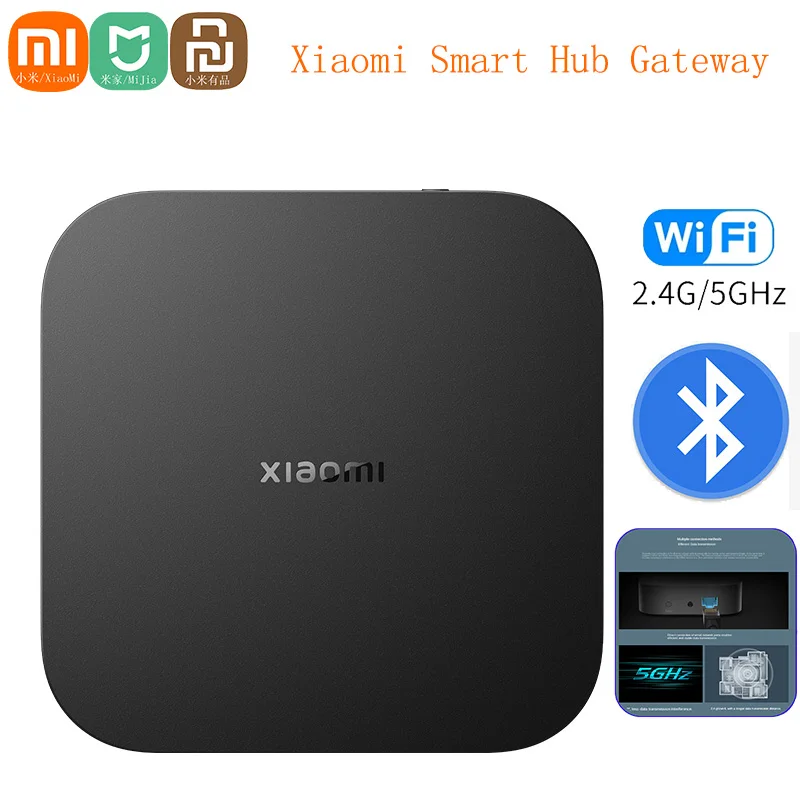 Mijia-Xiaomi-Smart-Hub-Gateway-with-2-4G-5G-GHGZ-WiFi-Super-Bluetooth ...