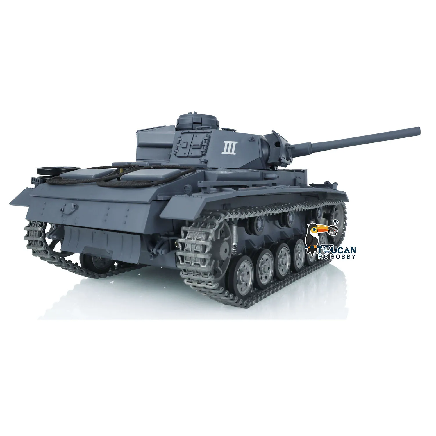 헝롱 1/16 7.0 프로 버전 팬저 III H RTR RC 탱크 3849 3848 메탈 트랙 휠 스틸 스프로킷 BB 슈팅 옐로우 TH17369